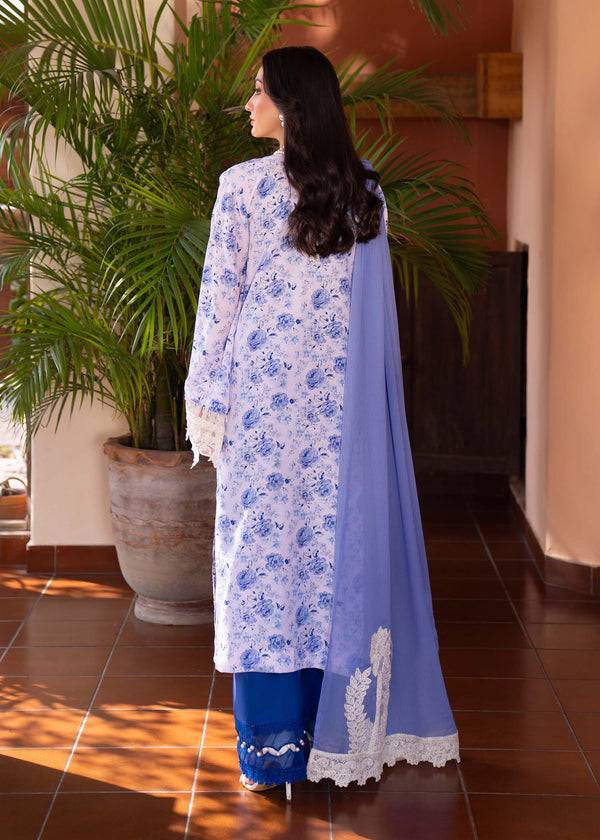 Myeesha | Lamhay Luxury Lawn 25 | Aasma - Pakistani Designer Dress - by Myeesha | Type: Ladies Clothes - 100% Original at Saira Sultan