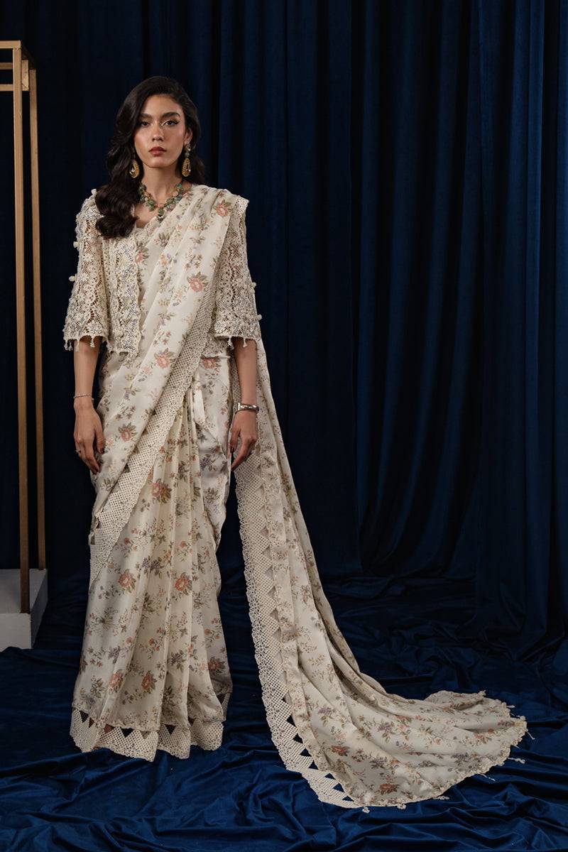 Qalamkar | Luxe Pret | CR-05 AMIRA - Pakistani Designer Dress - by Qalamkar | Type: Formal - 100% Original at Saira Sultan