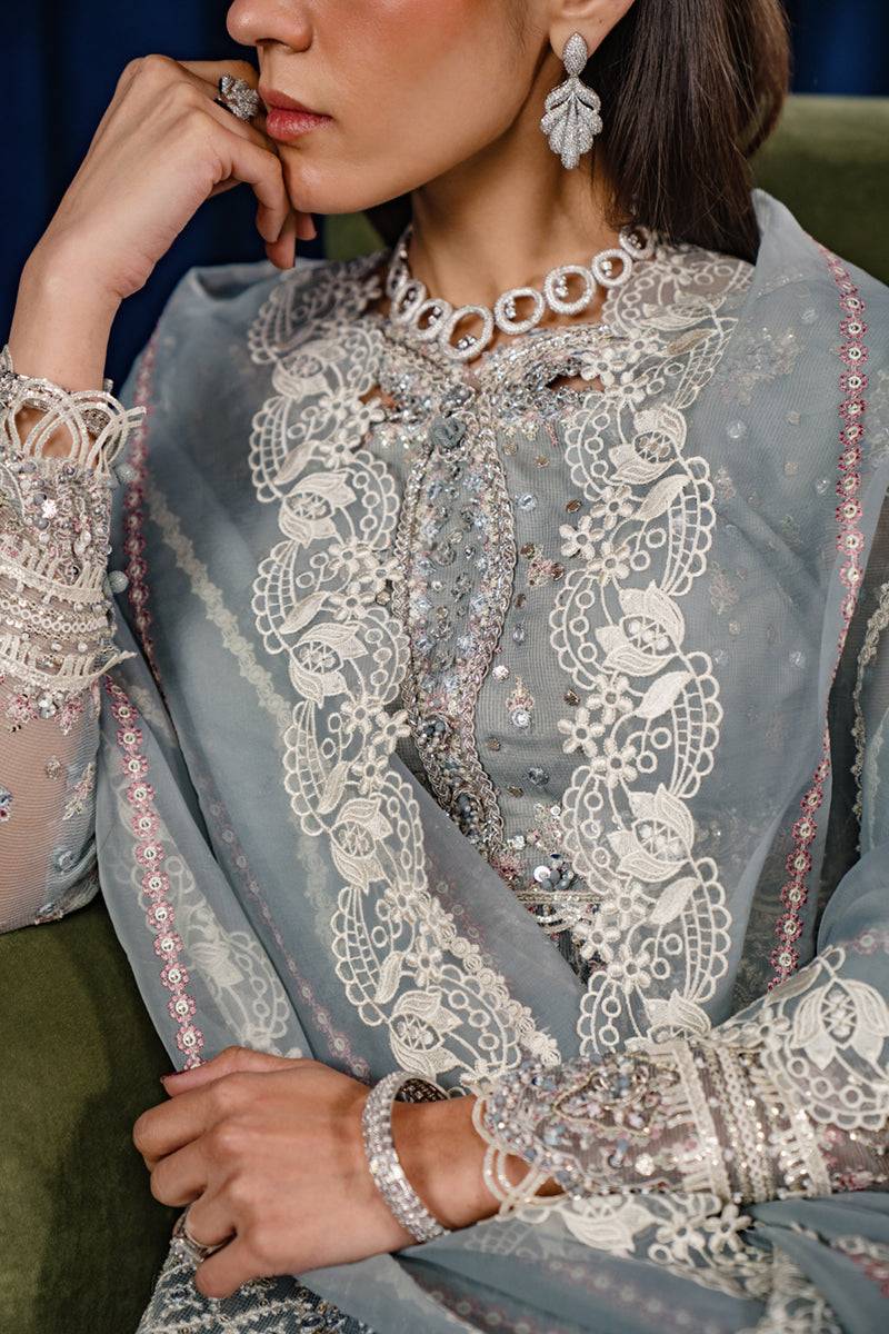 Qalamkar | Luxe Pret | CR-03 NOURA - Pakistani Designer Dress - by Qalamkar | Type: Formal - 100% Original at Saira Sultan