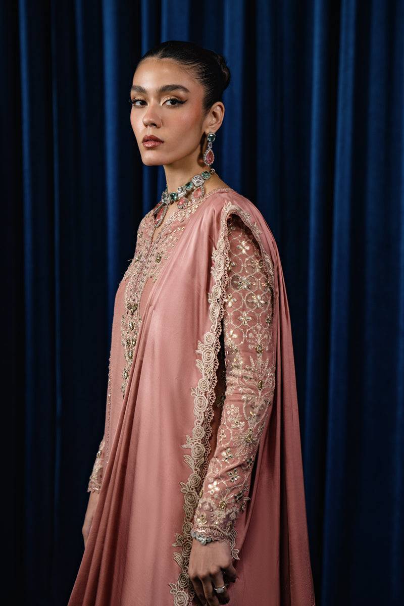 Qalamkar | Luxe Pret | CR-01 NYLA - Pakistani Designer Dress - by Qalamkar | Type: Formal - 100% Original at Saira Sultan