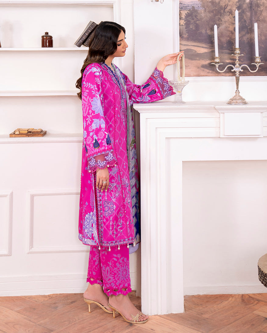 Roheenaz | Aezel Embroidered Cambric | Novah - Pakistani Designer Dress - by Roheenaz - Type : Ladies Clothes - 100% Original at Saira Sultan