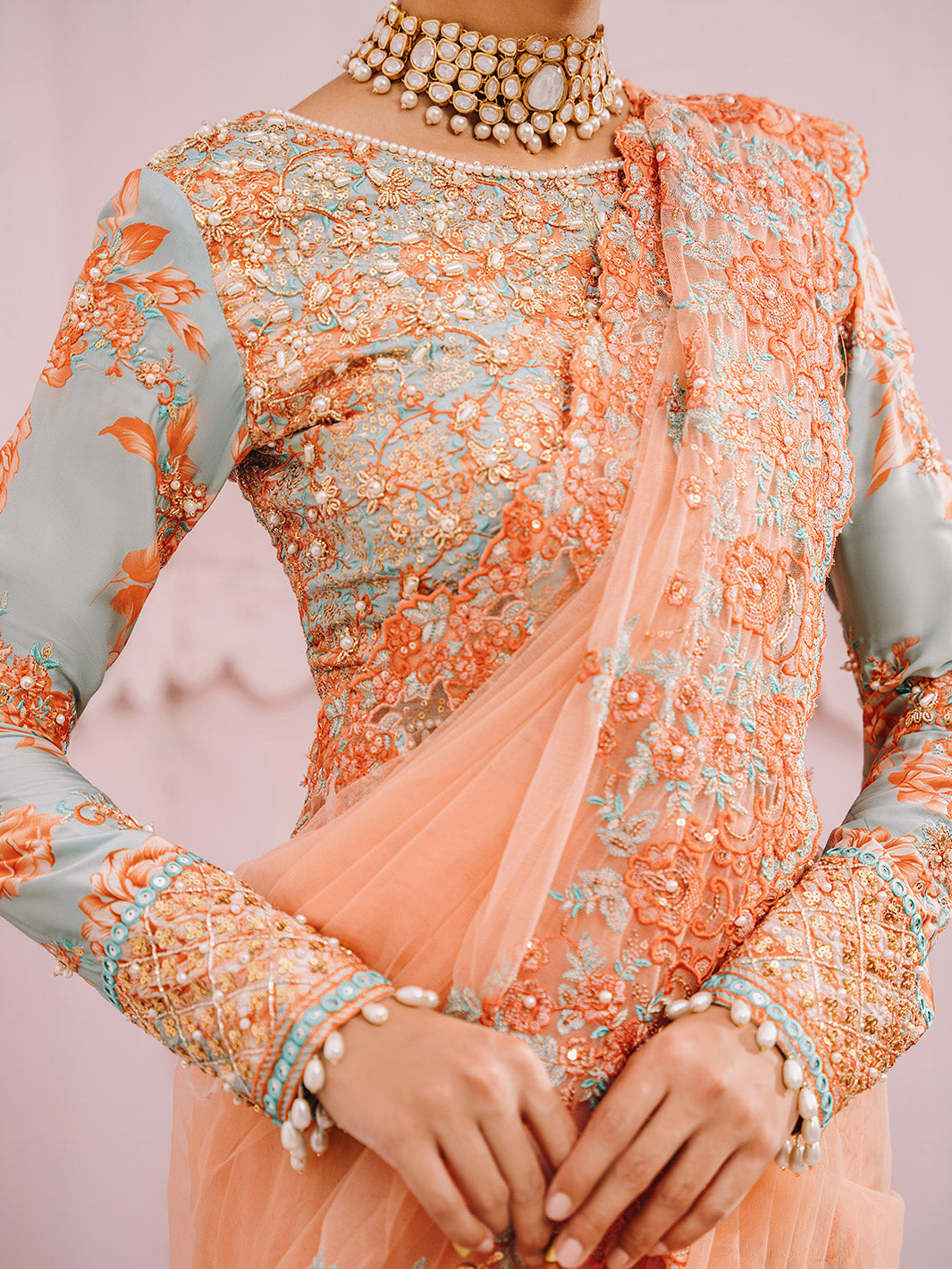 Faiza Faisal | Heeriye Luxury Formals | Aroosa - Pakistani Designer Dress - by Faiza Faisal | Type: Bridal - 100% Original at Saira Sultan