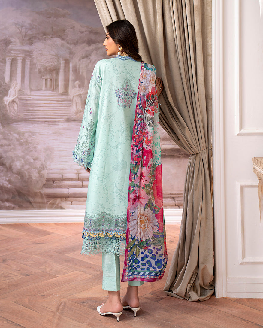 Roheenaz | Aezel Embroidered Cambric | Avira - Pakistani Designer Dress - by Roheenaz - Type : Ladies Clothes - 100% Original at Saira Sultan