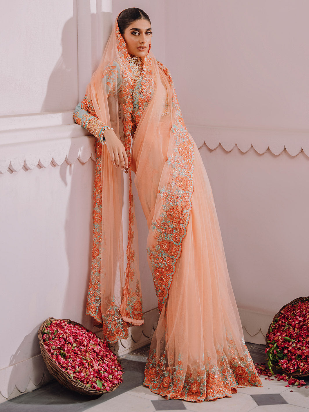 Faiza Faisal | Heeriye Luxury Formals | Aroosa - Pakistani Designer Dress - by Faiza Faisal | Type: Bridal - 100% Original at Saira Sultan