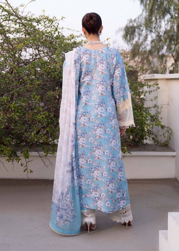 Myeesha | Lamhay Luxury Lawn 25 | Shabnam - Pakistani Designer Dress - by Myeesha | Type: Ladies Clothes - 100% Original at Saira Sultan