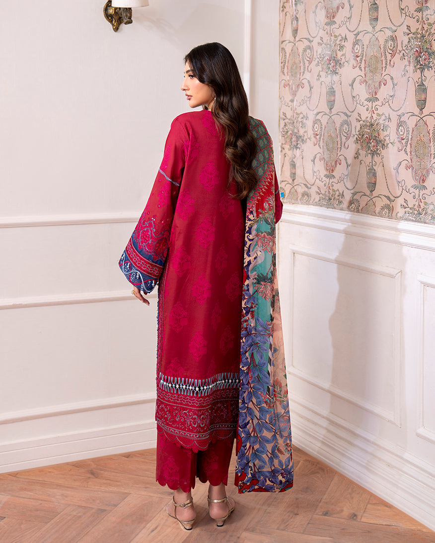 Roheenaz | Aezel Embroidered Cambric | Oriva - Pakistani Designer Dress - by Roheenaz - Type : Ladies Clothes - 100% Original at Saira Sultan