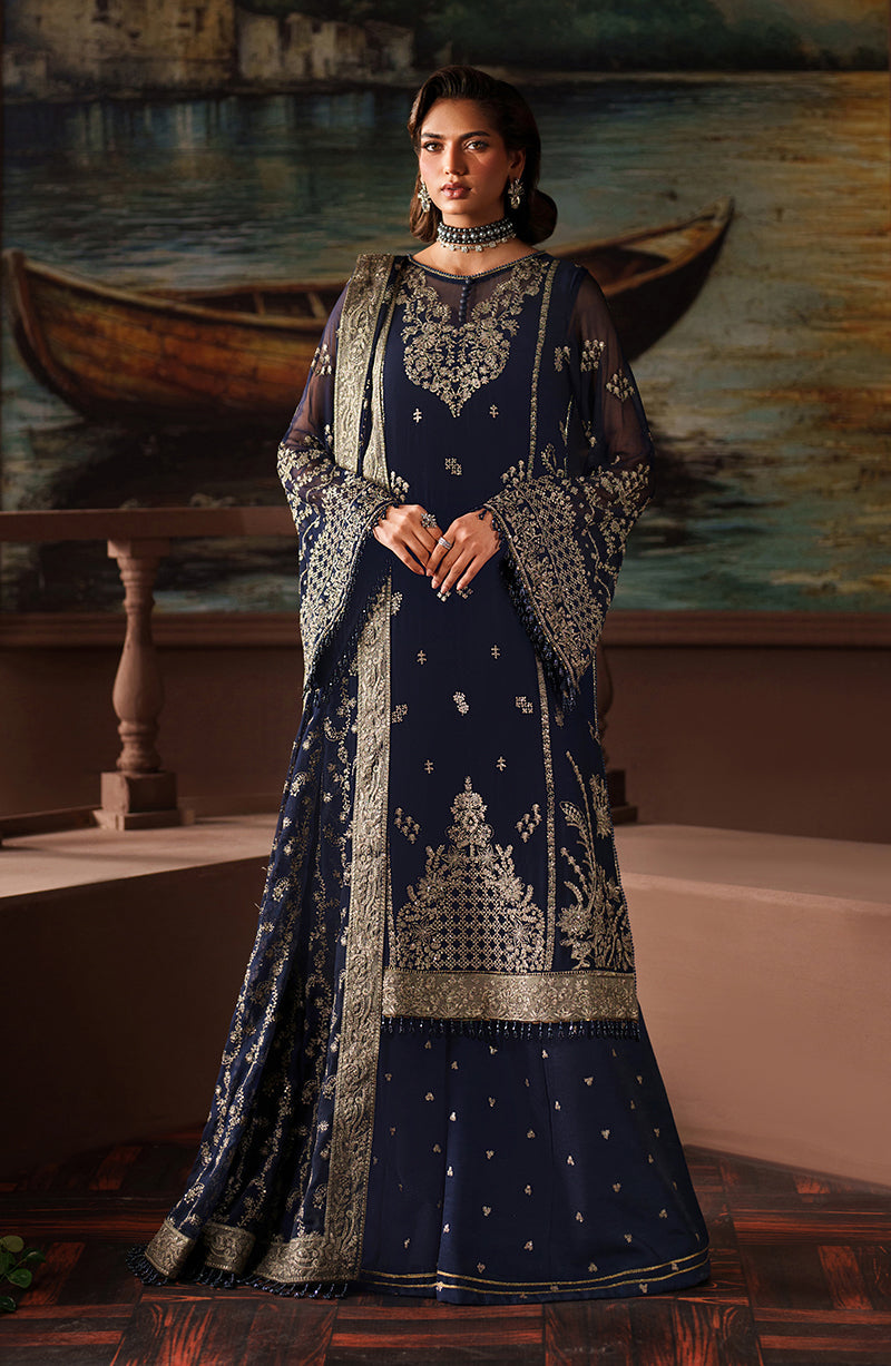 Zarif | Premium Chiffon | ZRF-PRC-06 FELICIA - Pakistani Designer Dress - by Zarif - Type : Ladies Clothes - 100% Original at Saira Sultan