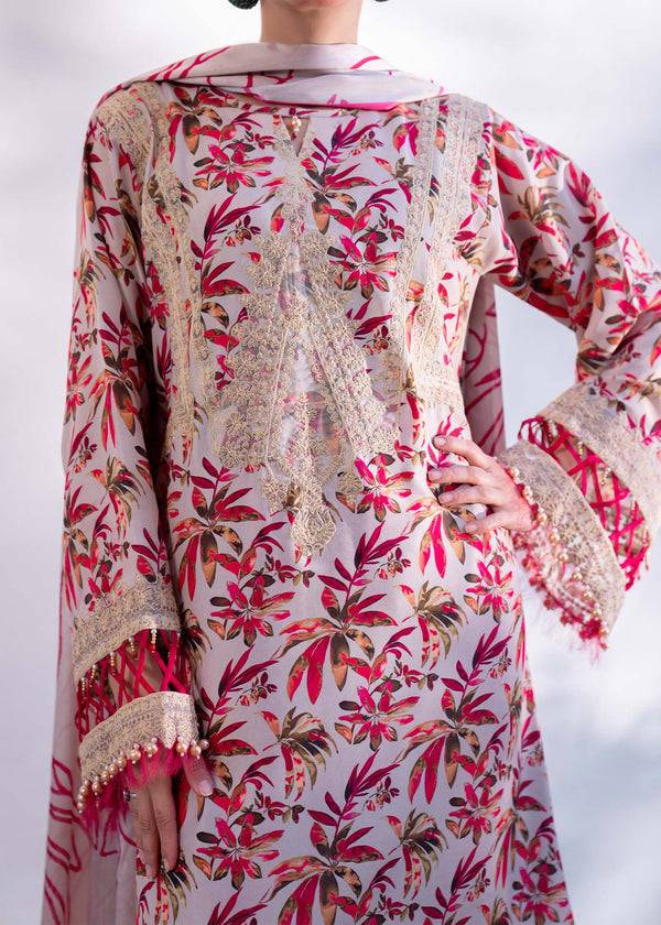 Myeesha | Lamhay Luxury Lawn 25 | Gulab - Pakistani Designer Dress - by Myeesha | Type: Ladies Clothes - 100% Original at Saira Sultan