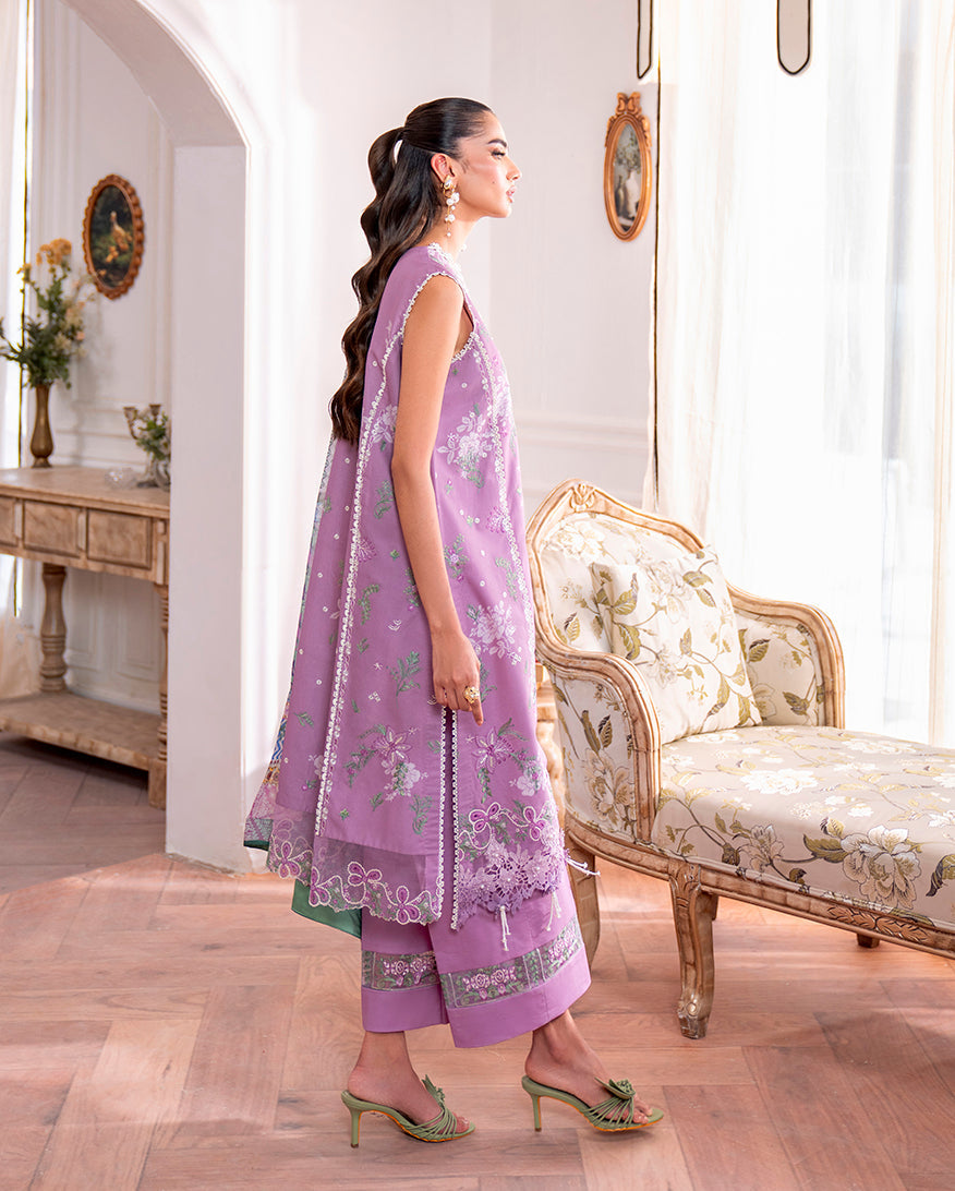 Roheenaz | Aezel Embroidered Cambric | Laila - Pakistani Designer Dress - by Roheenaz - Type : Ladies Clothes - 100% Original at Saira Sultan