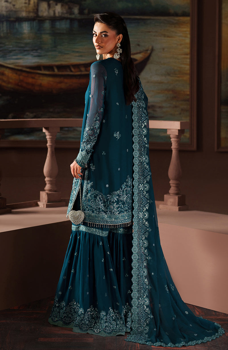 Zarif | Premium Chiffon | ZRF-PRC-03 KATE - Pakistani Designer Dress - by Zarif - Type : Ladies Clothes - 100% Original at Saira Sultan