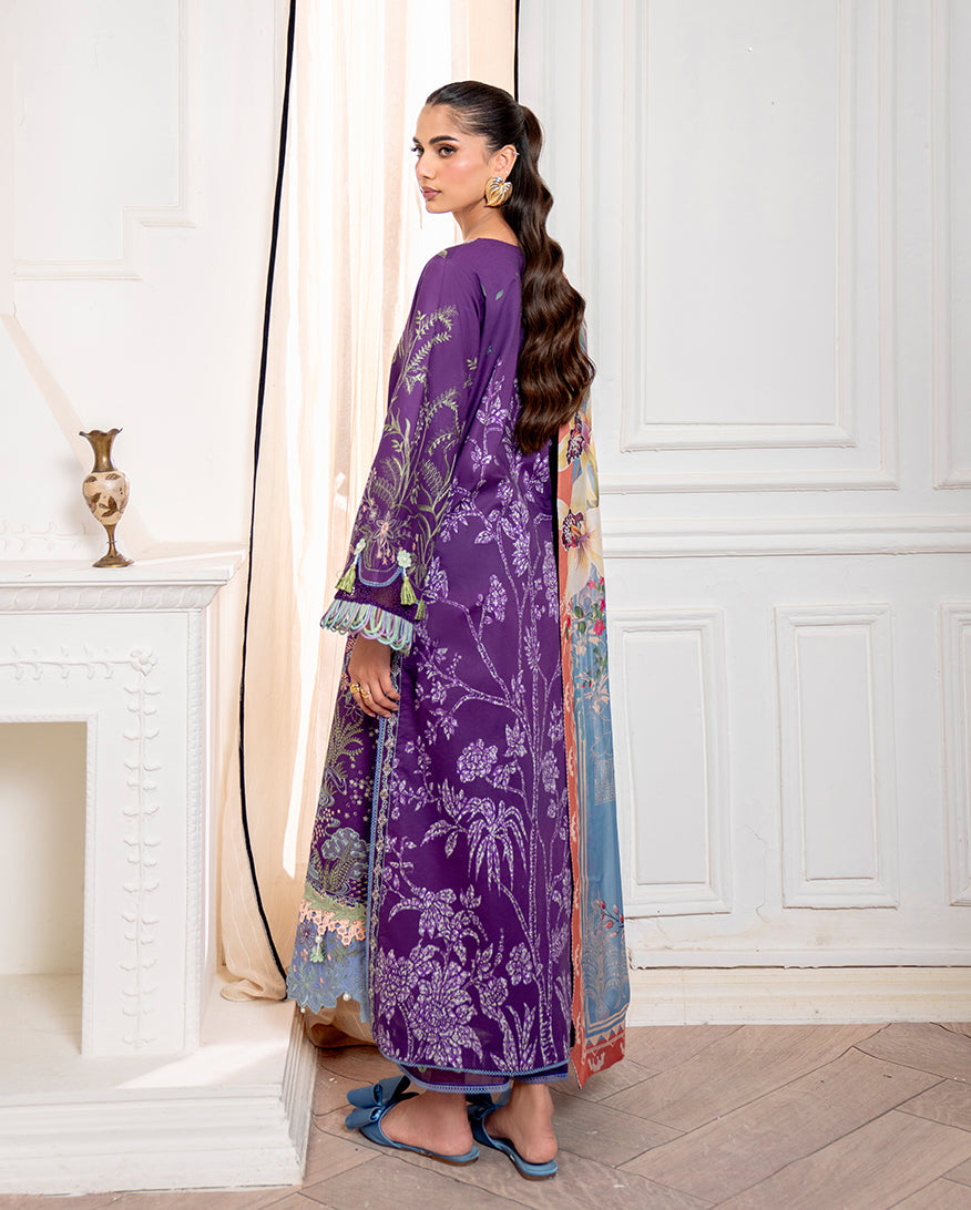 Roheenaz | Aezel Embroidered Cambric | Emaan - Pakistani Designer Dress - by Roheenaz - Type : Ladies Clothes - 100% Original at Saira Sultan