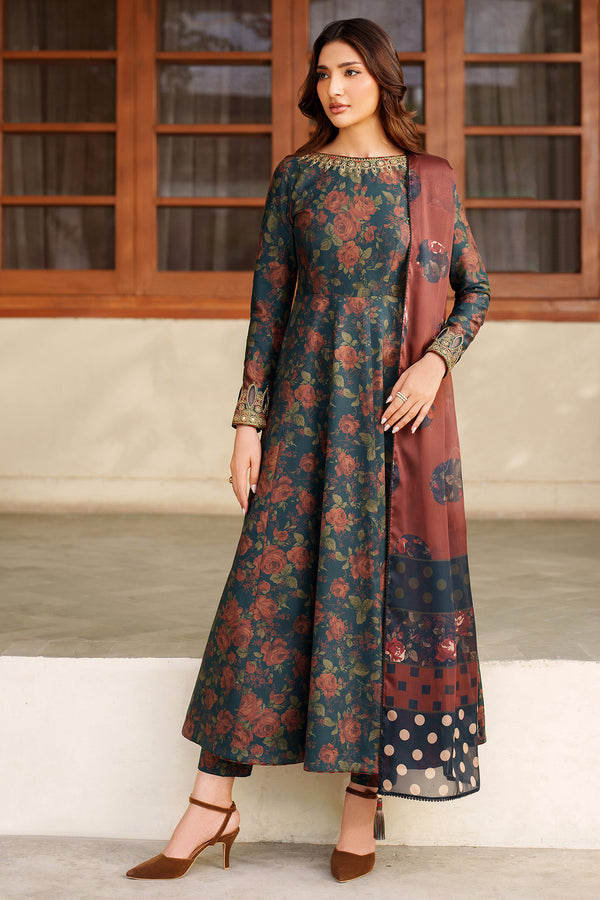 Jazmin | Winter 25 | RTW-1227 J - Pakistani Designer Dress - by Jazmin - Type : Ladies Clothes - 100% Original at Saira Sultan