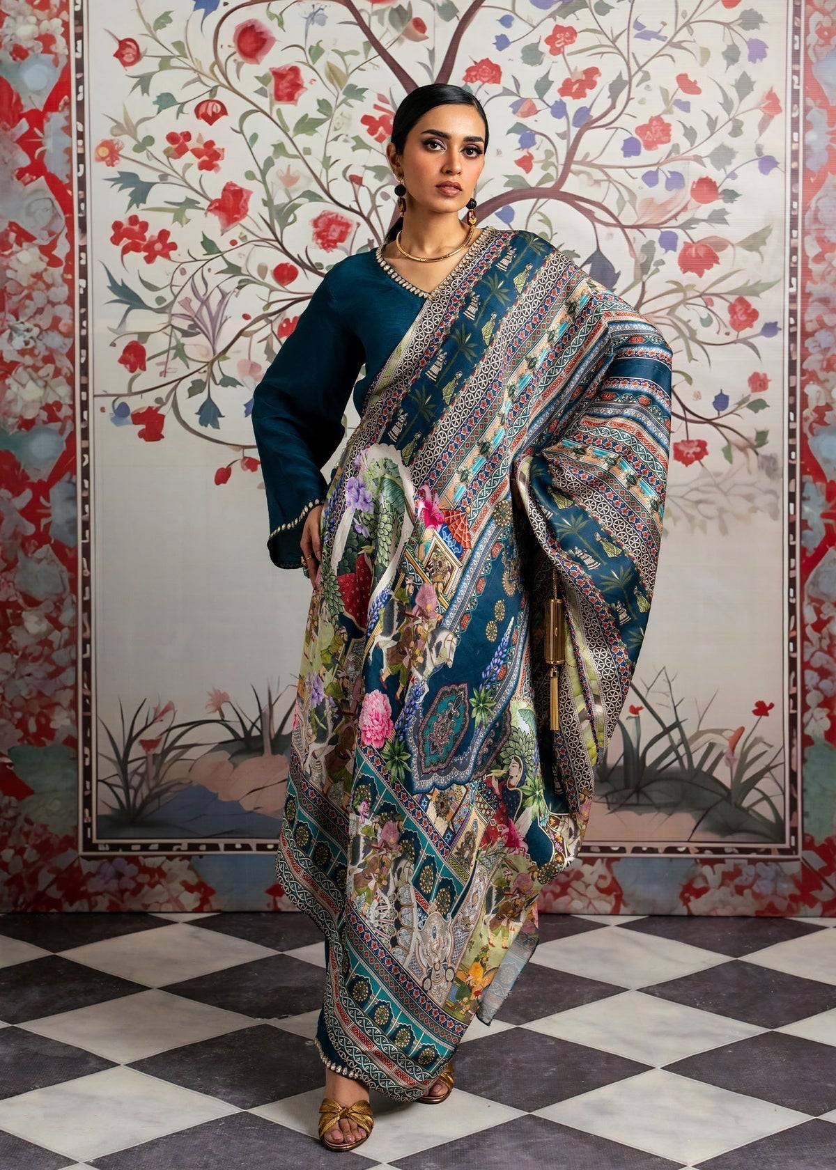 Mahgul | Echoes of Elara | Minah - Pakistani Designer Dress - by Mahgul | Type: Ladies Clothes - 100% Original at Saira Sultan