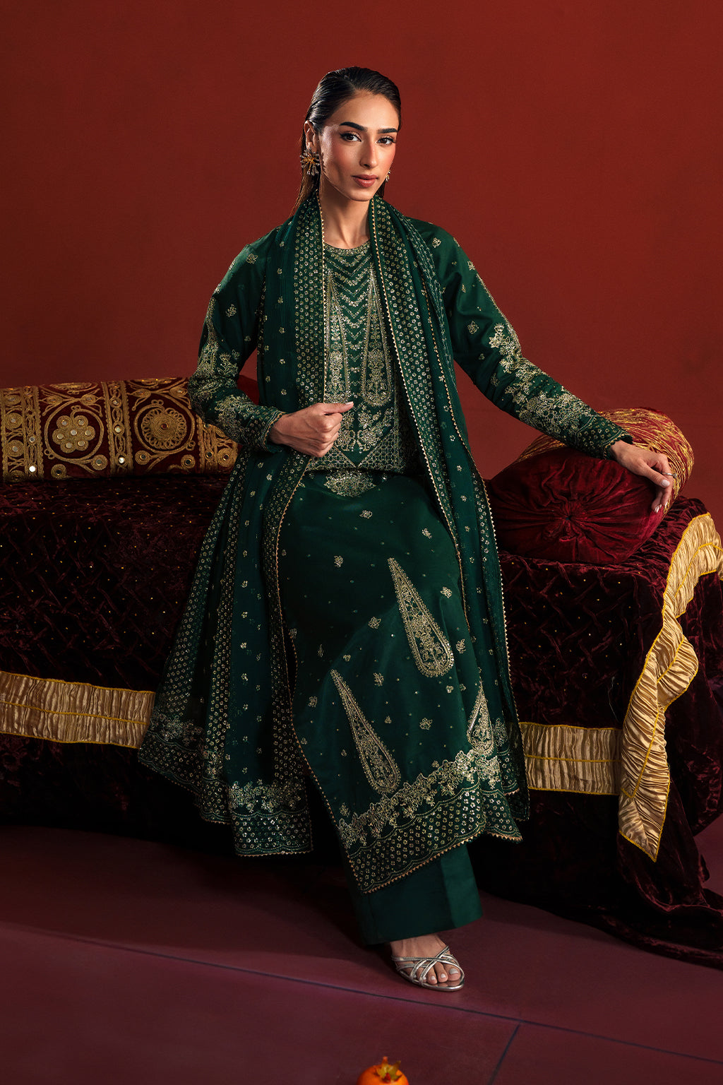 Neeshay | New Shagun | MEHVAR by Neeshay - Designer Dress - Type : Ladies Clothes - Available at Saira Sultan - 100% Original