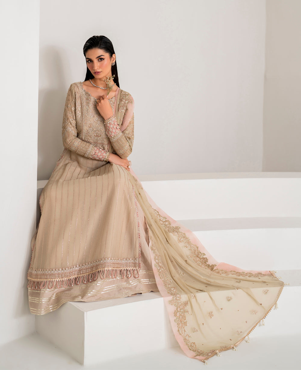 Xenia Formals | Raahi Luxury Formals | CASCADE - Pakistani Designer Dress - by Xenia Formals | Type: Formal - 100% Original at Saira Sultan