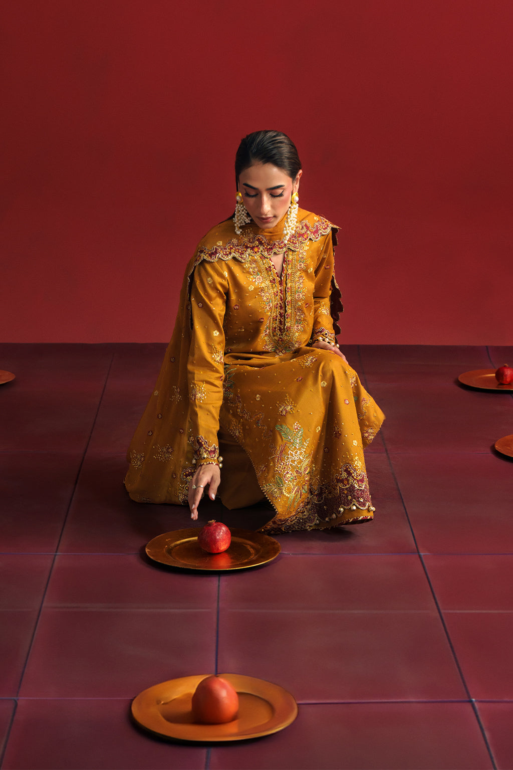 Neeshay | New Shagun | ZARPOSH by Neeshay - Designer Dress - Type : Ladies Clothes - Available at Saira Sultan - 100% Original