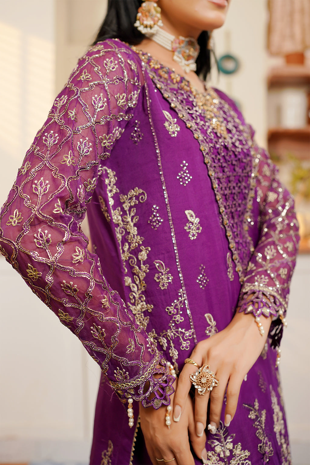 Maryams | Hayat Wedding Formal | EVELEEN - Pakistani Designer Dress - by Maryams | Type: Formal - 100% Original at Saira Sultan
