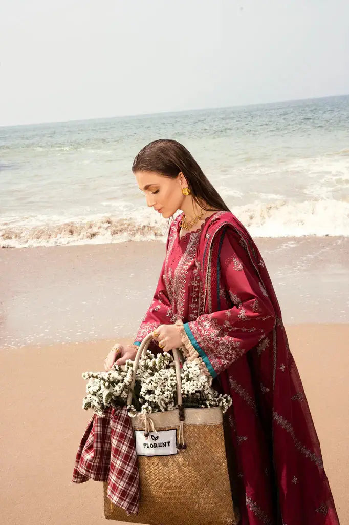 Florent | Eid Edit 24 | 7B - Pakistani Designer Dress - by Florent | Type: Luxury - 100% Original at Saira Sultan