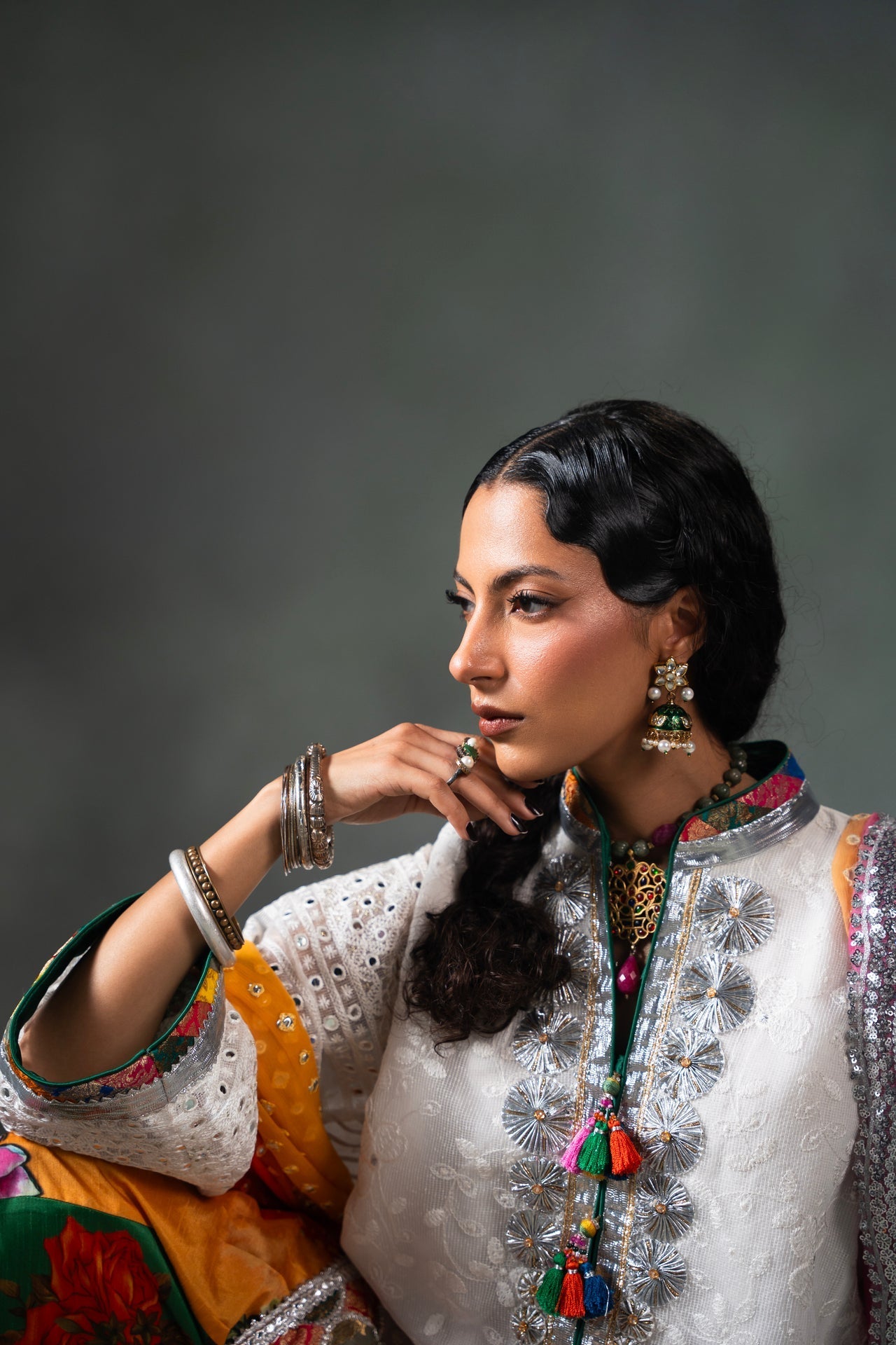 Nilofer Shahid | Mihrimah Formals | Kosem - Pakistani Designer Dress - by Nilofer Shahid - Type : Ladies Clothes - 100% Original at Saira Sultan