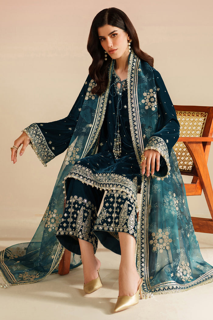 Jazmin | Velvet Vogue 25 | VVF D-2 - Pakistani Designer Dress - by Jazmin - Type : Ladies Clothes - 100% Original at Saira Sultan