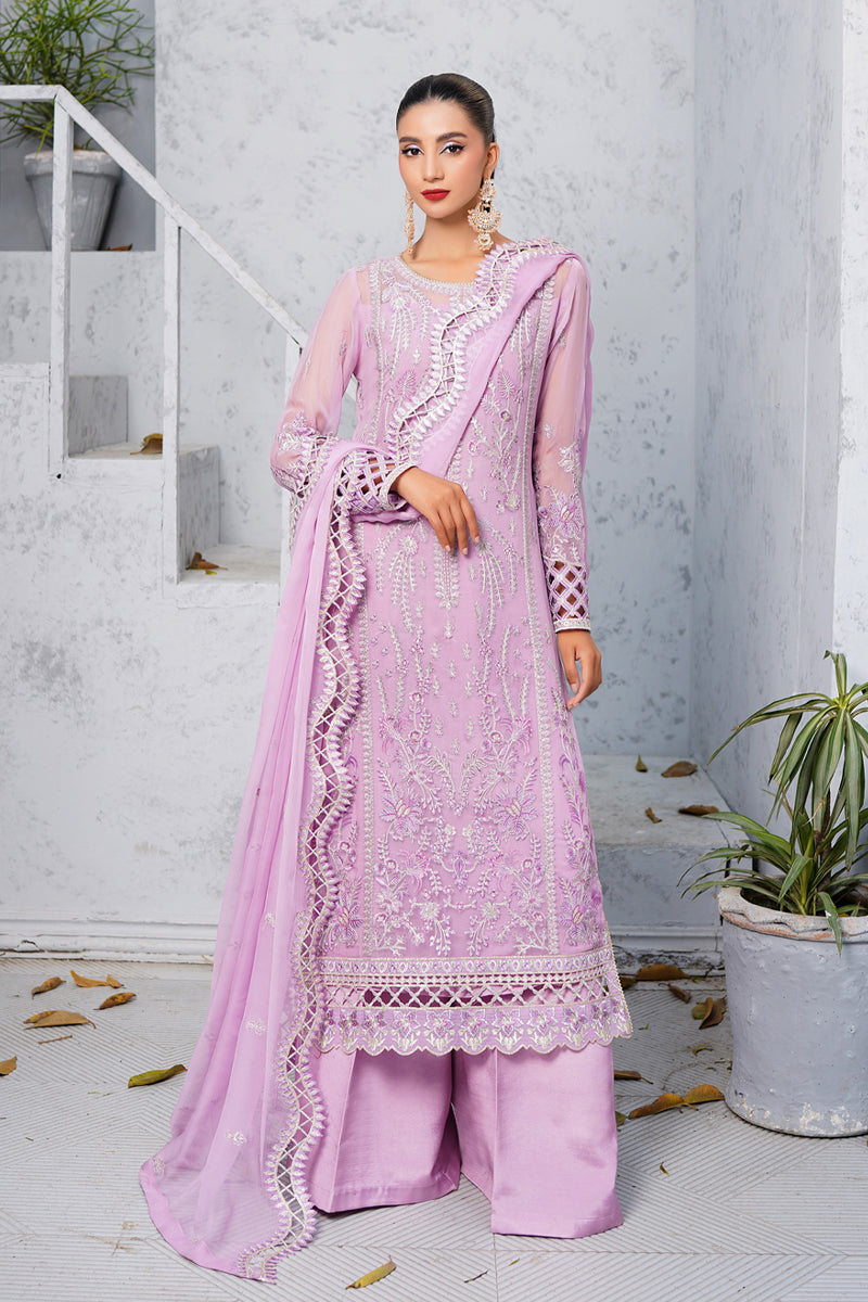 Maryams | Afsanah Luxury Chiffon | Nayab L Lilac Chiffon
