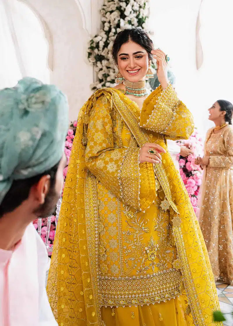 Akbar Aslam | Shadmani Luxury Formals 23 | Meena - Pakistani Designer Dress - by Akbar Aslam | Type: Bridal - 100% Original at Saira Sultan