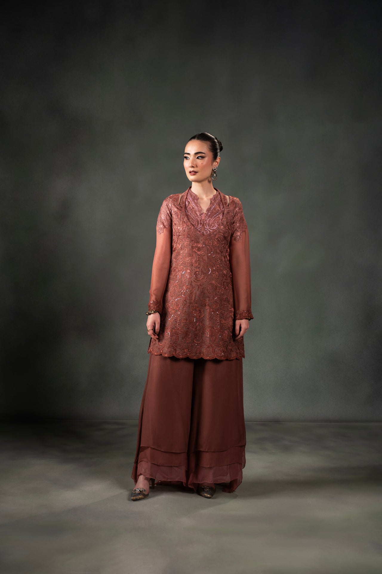 Nilofer Shahid | Mihrimah Formals | Hatice - Pakistani Designer Dress - by Nilofer Shahid - Type : Ladies Clothes - 100% Original at Saira Sultan