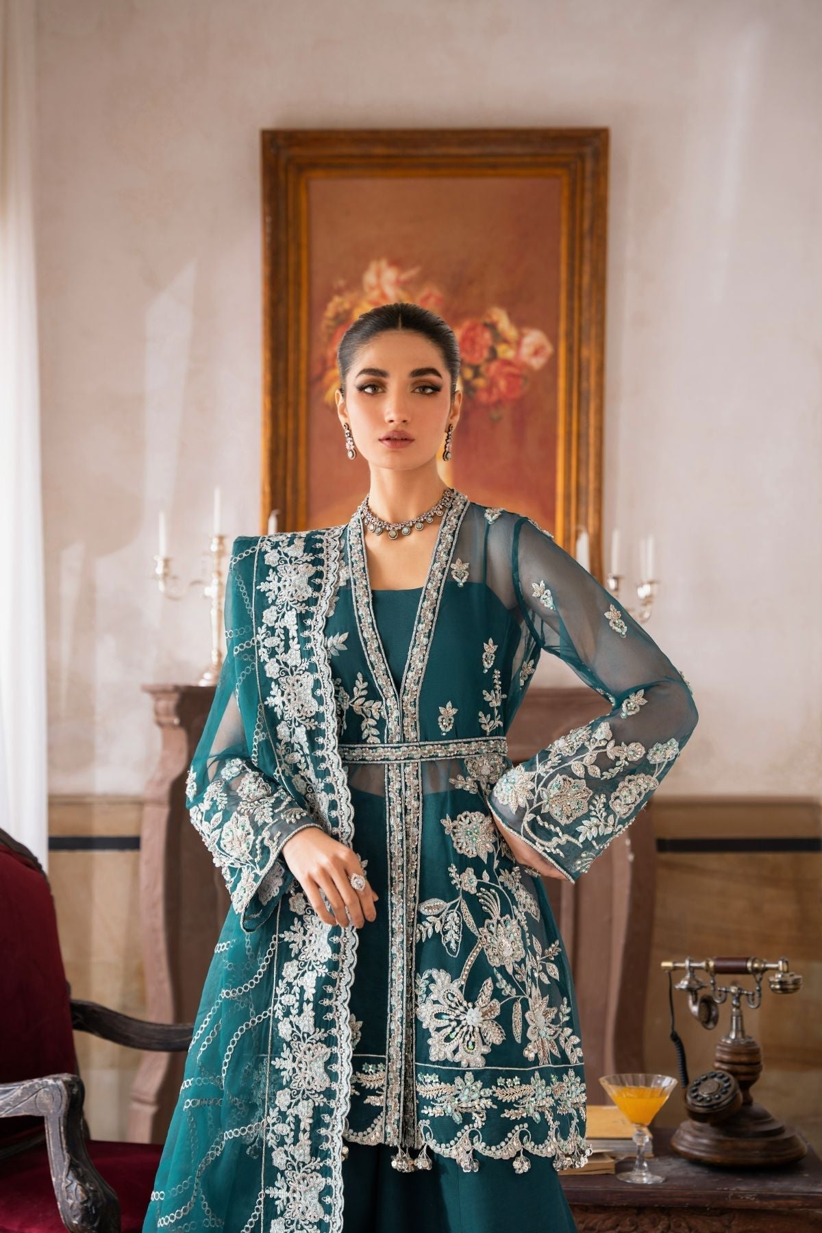 Inara | Aurelia Wedding Collection | Serenia - Pakistani Designer Dress - by InaraClothing | Type: Bridal - 100% Original at Saira Sultan