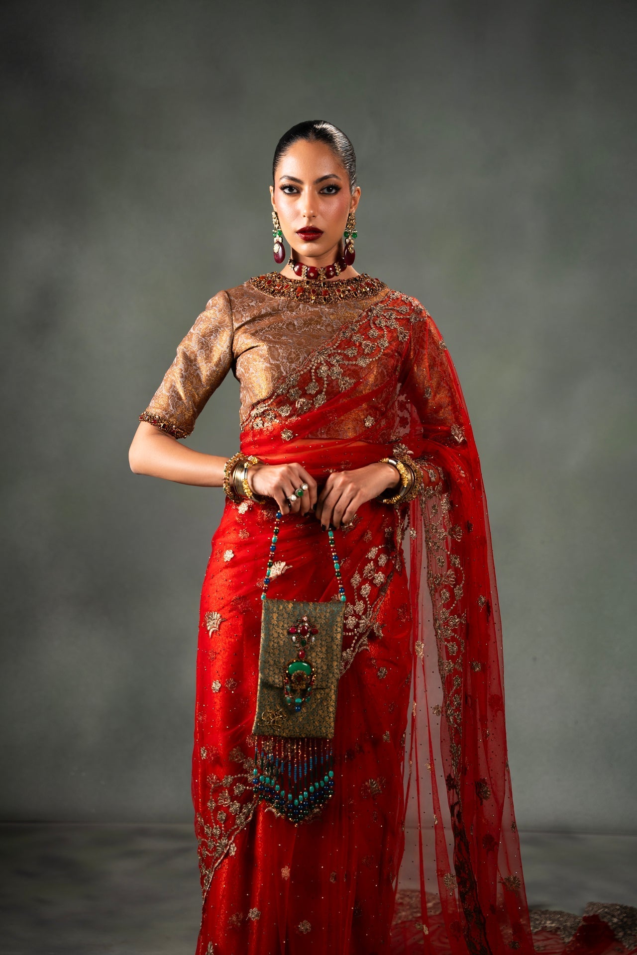 Nilofer Shahid | Mihrimah Formals | Asiye - Pakistani Designer Dress - by Nilofer Shahid - Type : Ladies Clothes - 100% Original at Saira Sultan