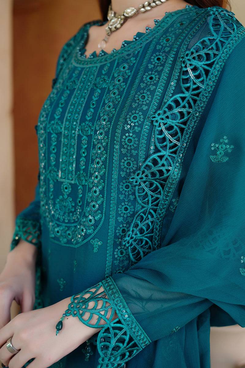 Maryams | Afsaneh Luxury Chiffon | Prisa - Pakistani Designer Dress - by Maryams | Type: Ladies Clothes - 100% Original at Saira Sultan