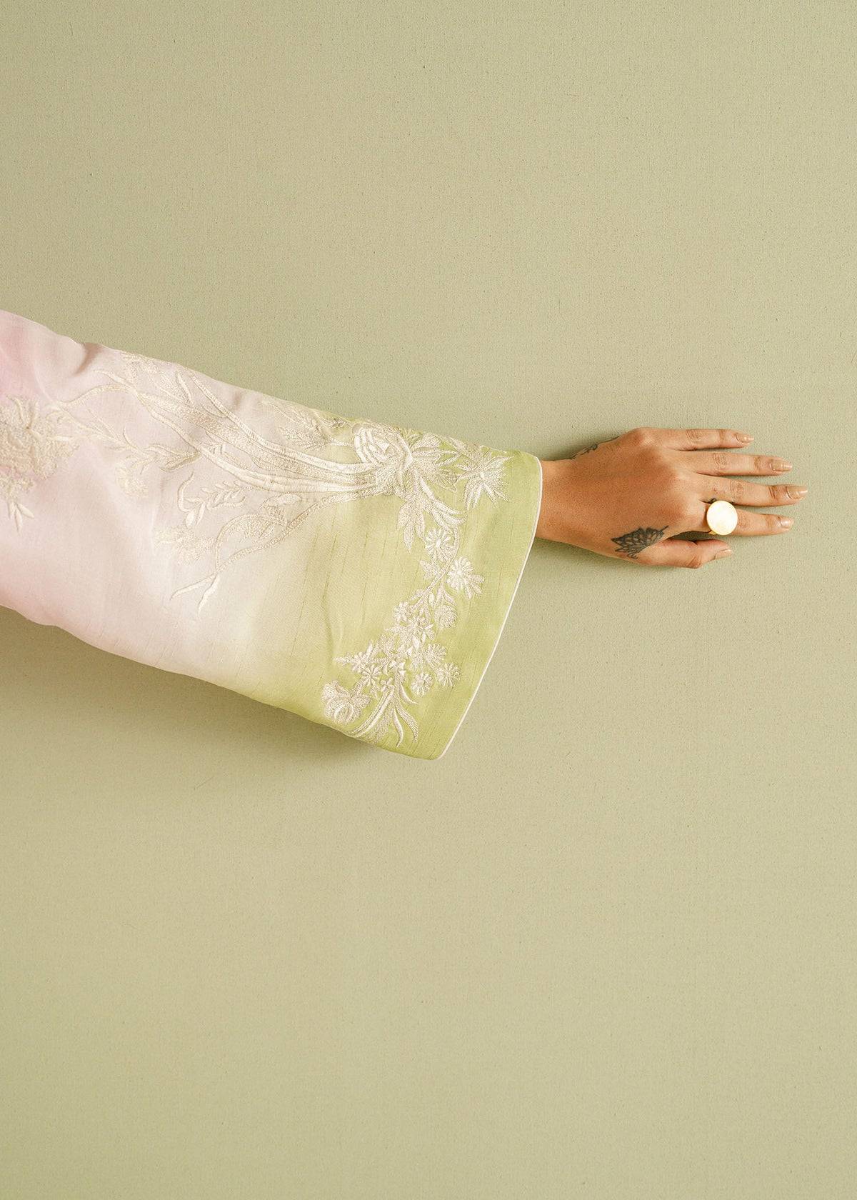 Mahgul | Ayanas Garden | Ombré Flower - Pakistani Designer Dress - by Mahgul | Type: Ladies Clothes - 100% Original at Saira Sultan