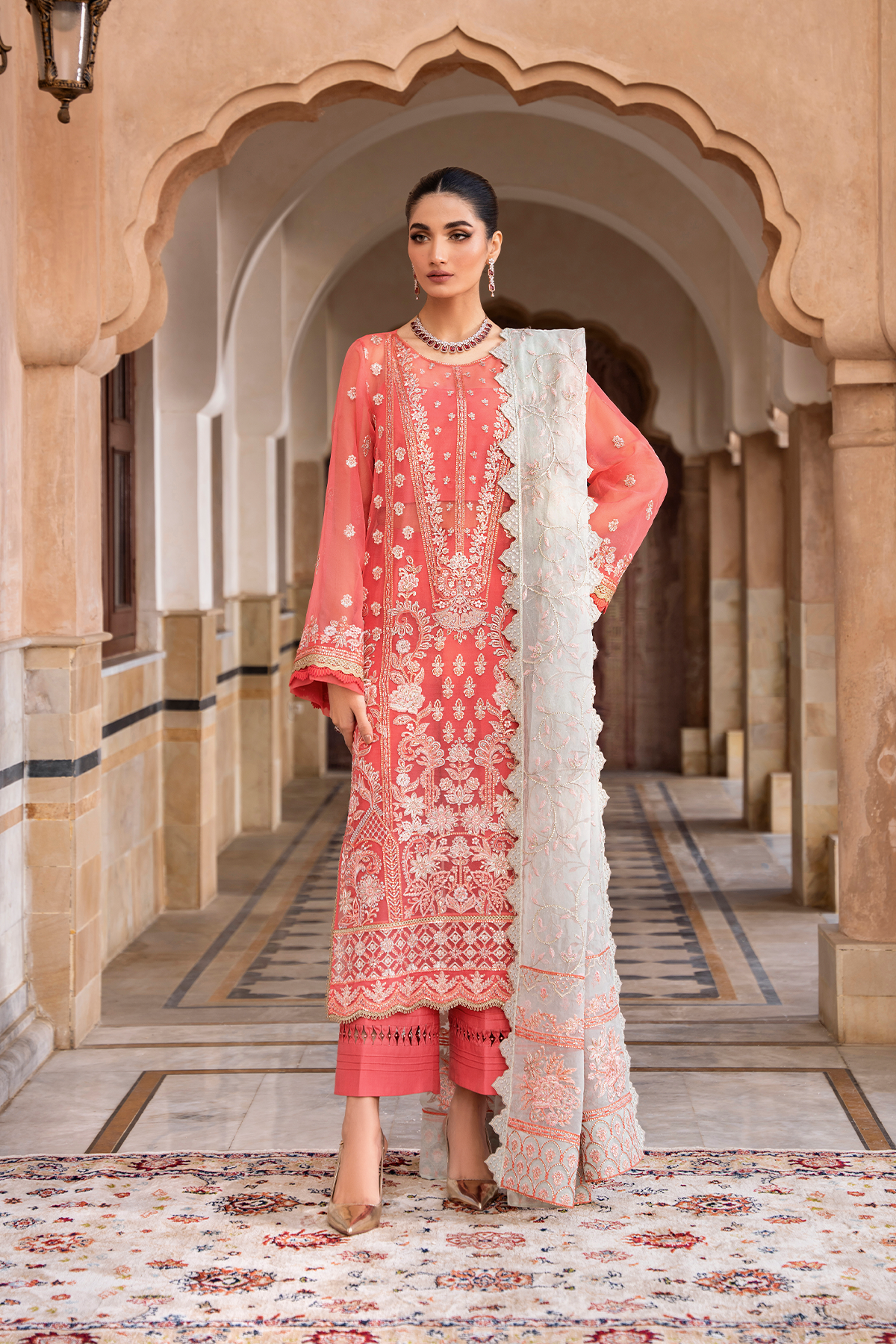 Inara | Aurelia Wedding Collection | Corraline - Pakistani Designer Dress - by InaraClothing | Type: Formal - 100% Original at Saira Sultan
