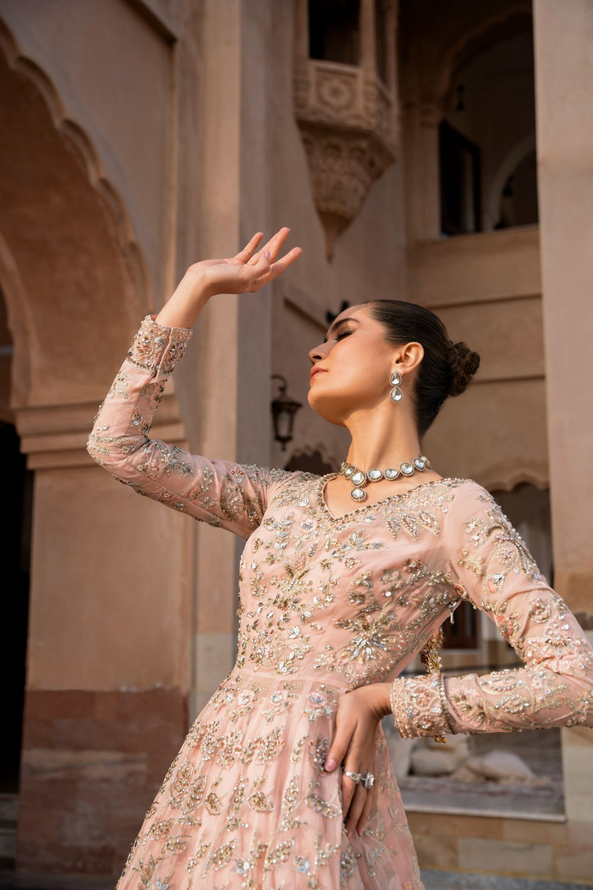 Inara | Aurelia Wedding Collection | Celestia - Pakistani Designer Dress - by InaraClothing | Type: Bridal - 100% Original at Saira Sultan