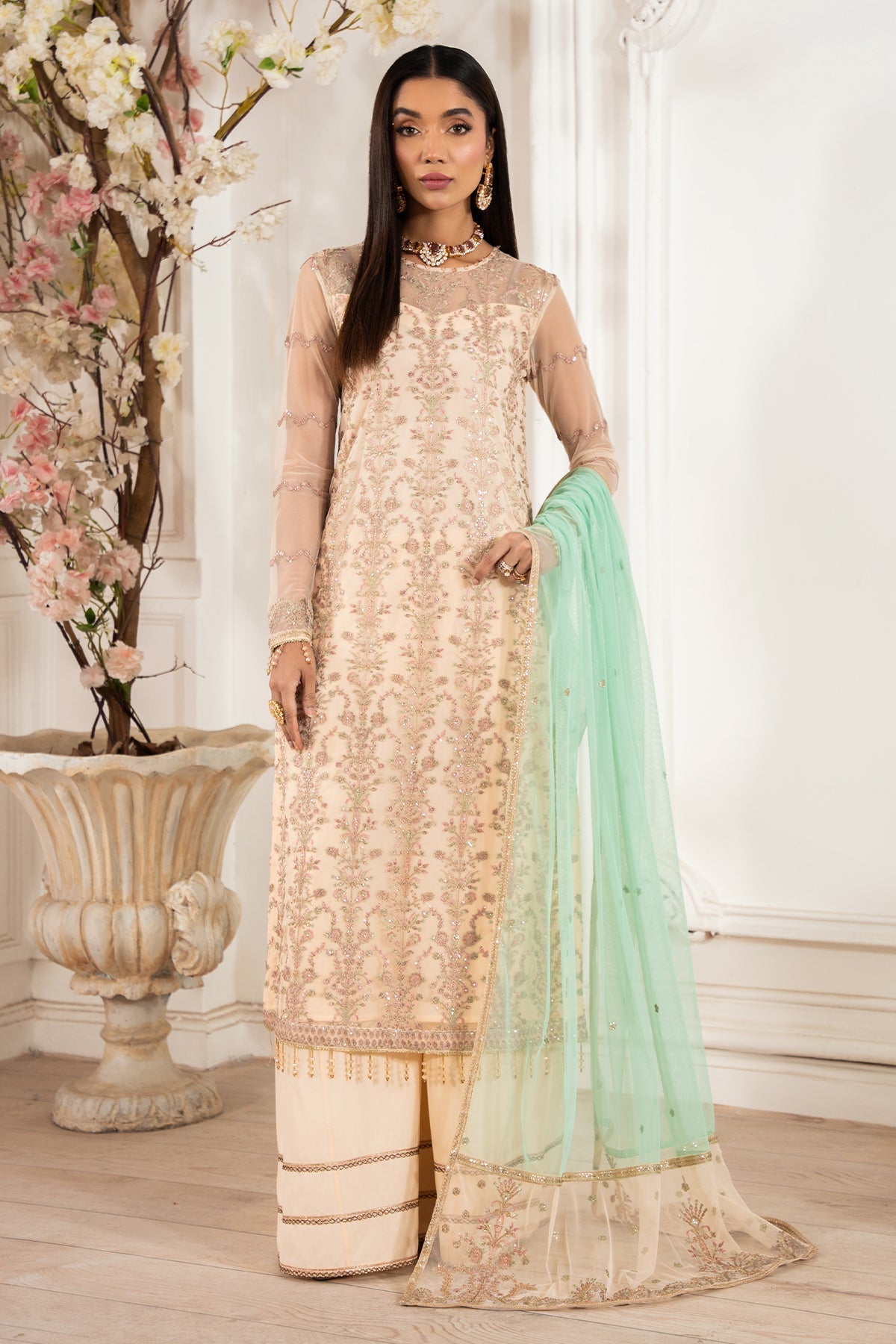 Zarif | Heer Formals | Z-05 ZORAIZ XS Skin Net