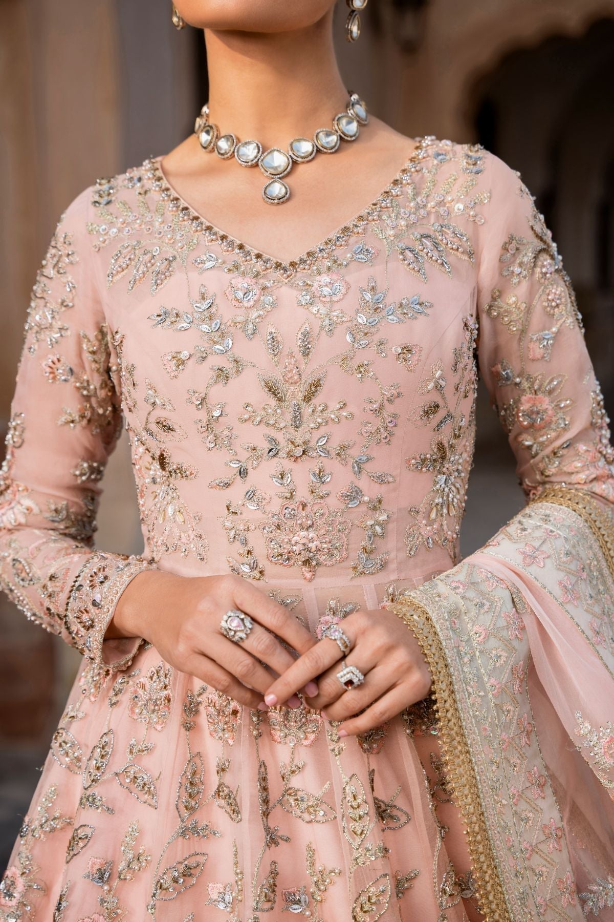 Inara | Aurelia Wedding Collection | Celestia - Pakistani Designer Dress - by InaraClothing | Type: Bridal - 100% Original at Saira Sultan