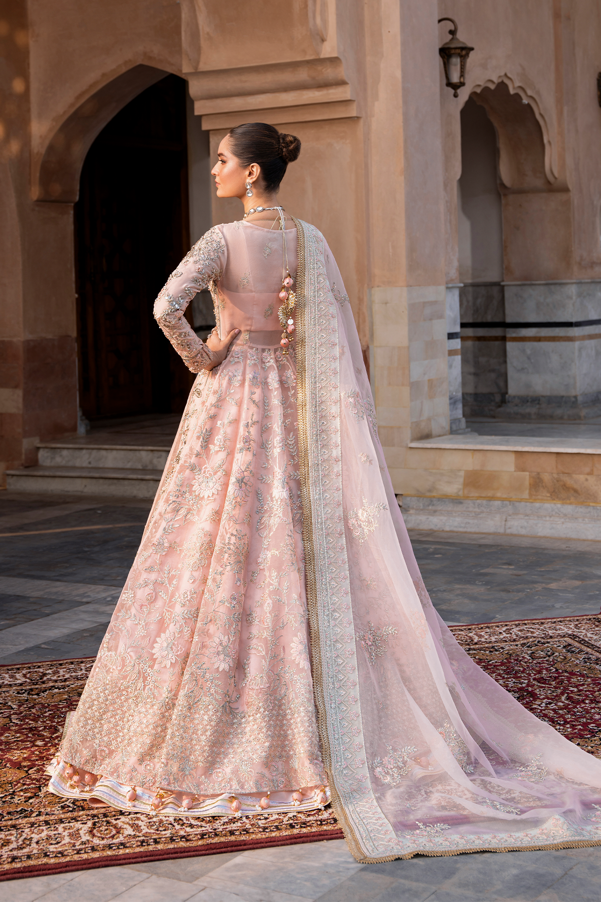 Inara | Aurelia Wedding Collection | Celestia - Pakistani Designer Dress - by InaraClothing | Type: Bridal - 100% Original at Saira Sultan
