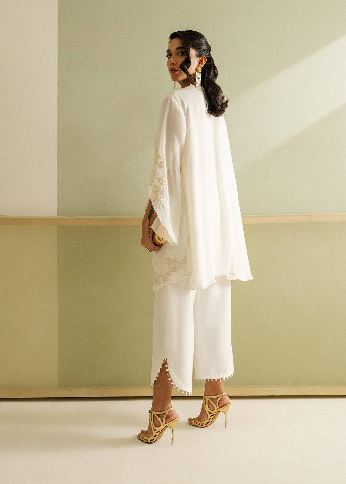 Mahgul | Ayanas Garden | Garden Ivoir - Pakistani Designer Dress - by Mahgul | Type: Ladies Clothes - 100% Original at Saira Sultan