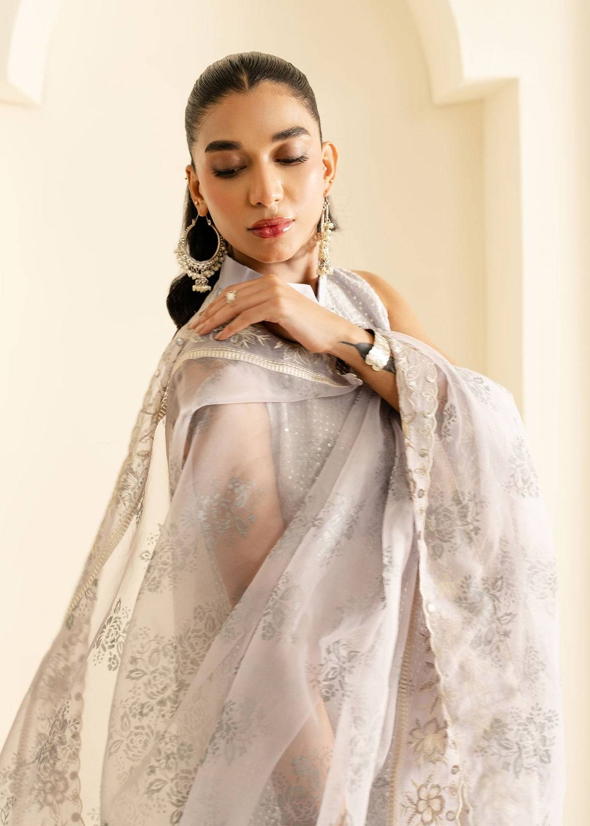 Mahgul | Nooreh Luxe | Lavender Serenity - Pakistani Designer Dress - by Mahgul | Type: Ladies Clothes - 100% Original at Saira Sultan