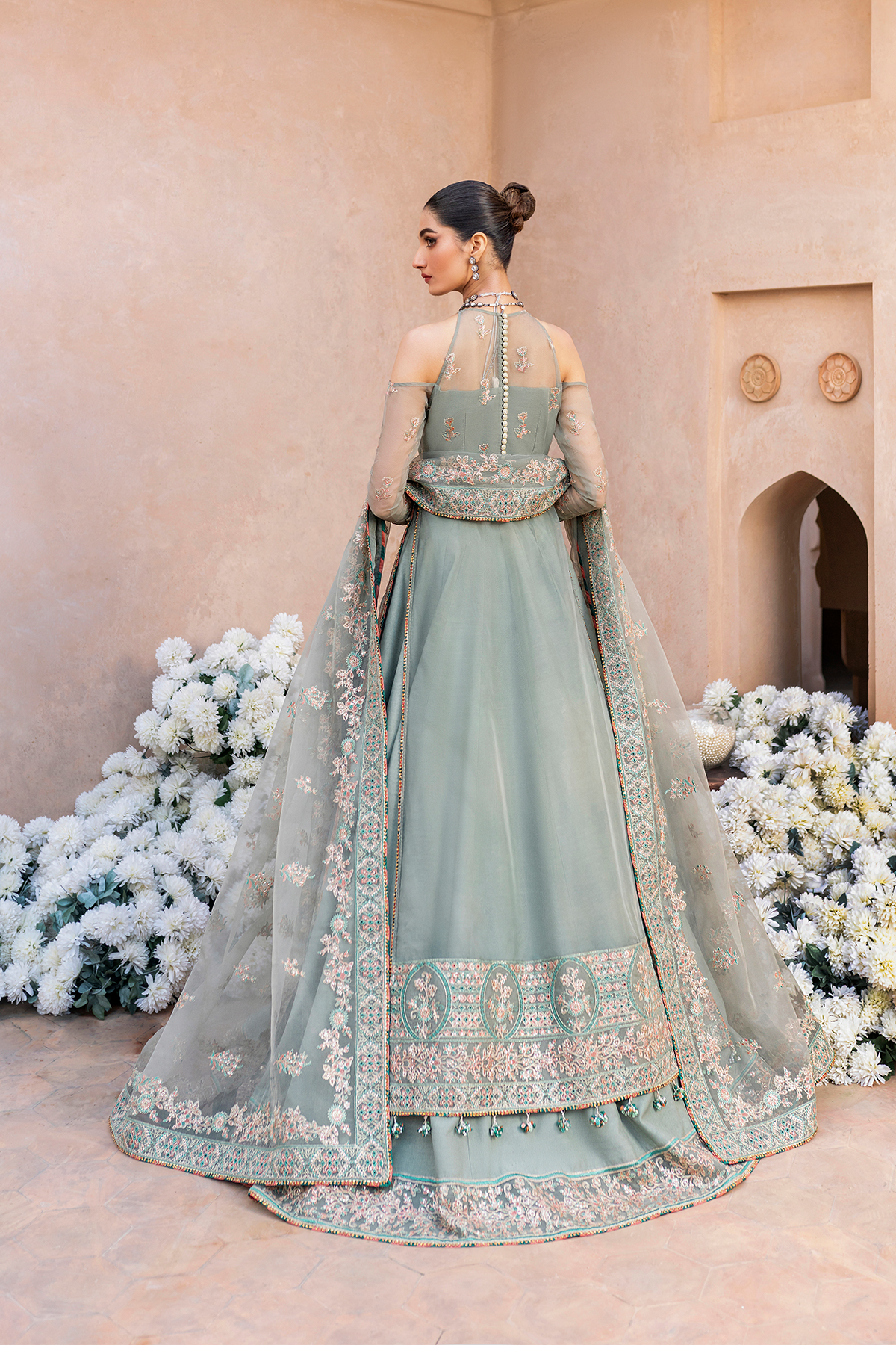 Inara | Aurelia Wedding Collection |Gossamer - Pakistani Designer Dress - by InaraClothing | Type: Bridal - 100% Original at Saira Sultan