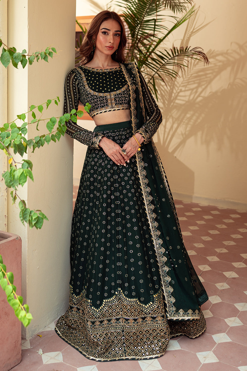 Neeshay | Dastaan Luxury Chiffon | Sheesh - Pakistani Designer Dress - by Neeshay | Type: Formal - 100% Original at Saira Sultan
