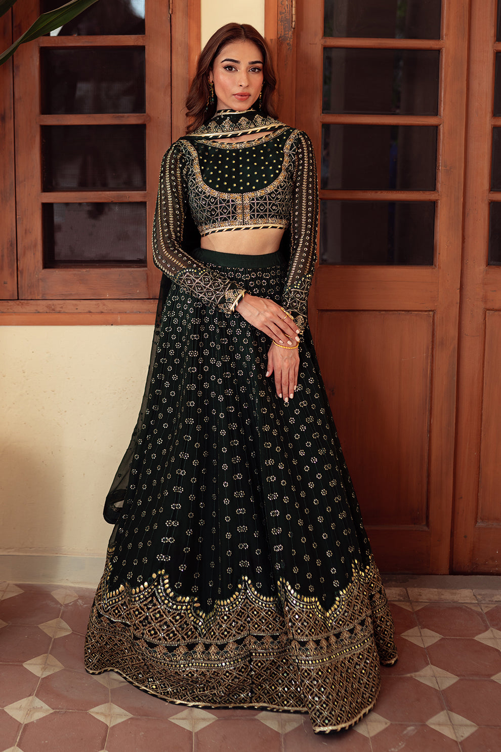 Neeshay | Dastaan Luxury Chiffon | Sheesh - Pakistani Designer Dress - by Neeshay | Type: Formal - 100% Original at Saira Sultan