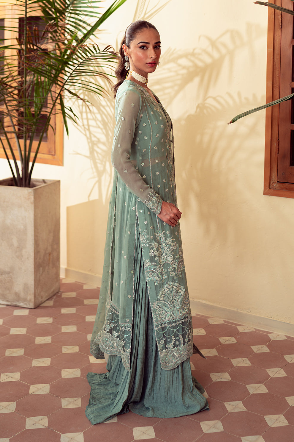 Neeshay | Dastaan Luxury Chiffon | Heer - Pakistani Designer Dress - by Neeshay | Type: Formal - 100% Original at Saira Sultan