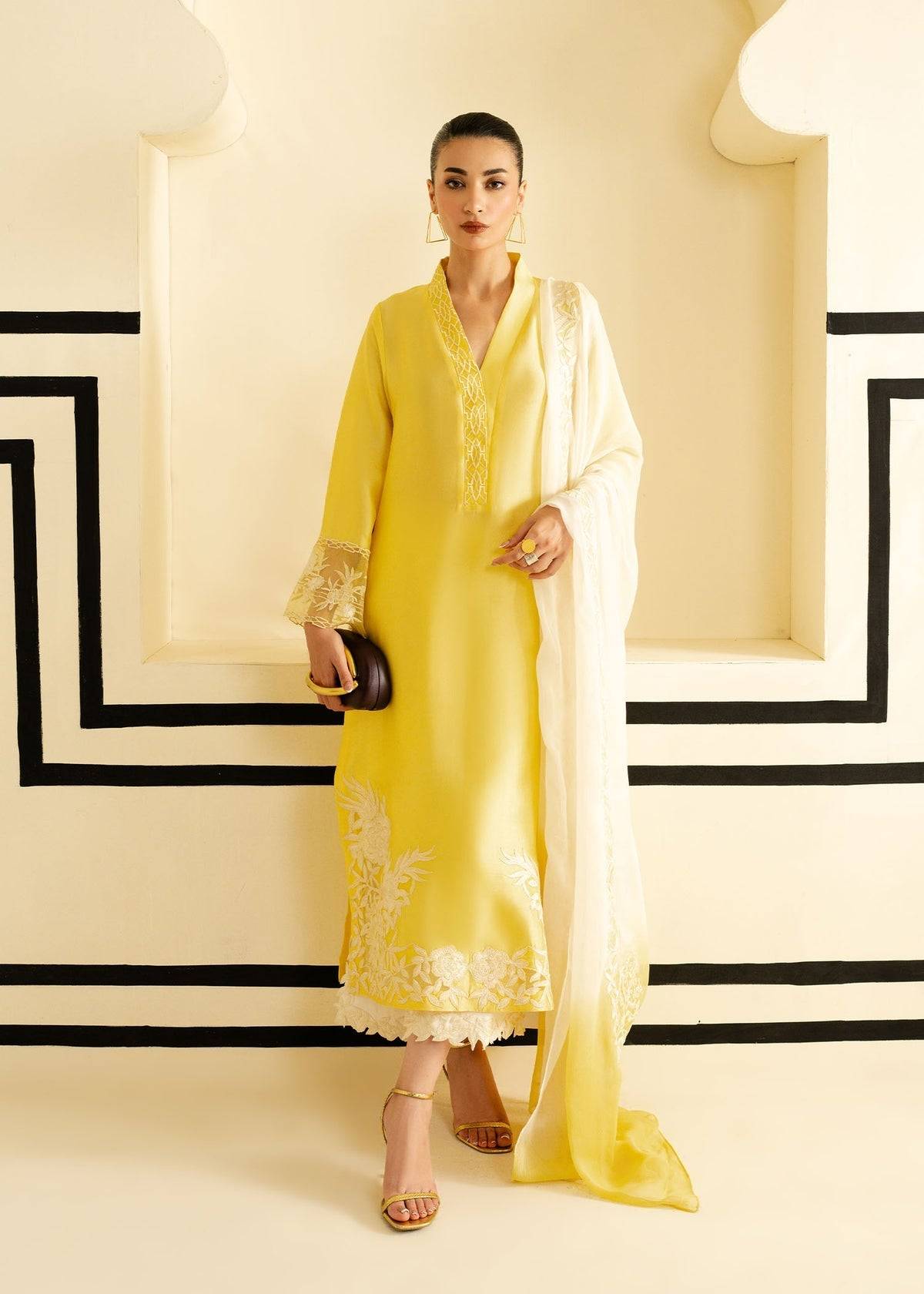 Mahgul | Nooreh Luxe | Sunlit Veil - Pakistani Designer Dress - by Mahgul | Type: Ladies Clothes - 100% Original at Saira Sultan