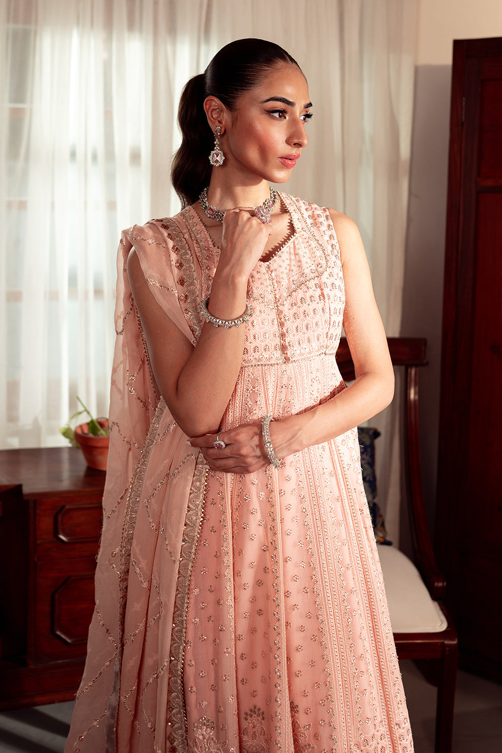 Neeshay | Dastaan Luxury Chiffon | Mehrbano - Pakistani Designer Dress - by Neeshay | Type: Formal - 100% Original at Saira Sultan