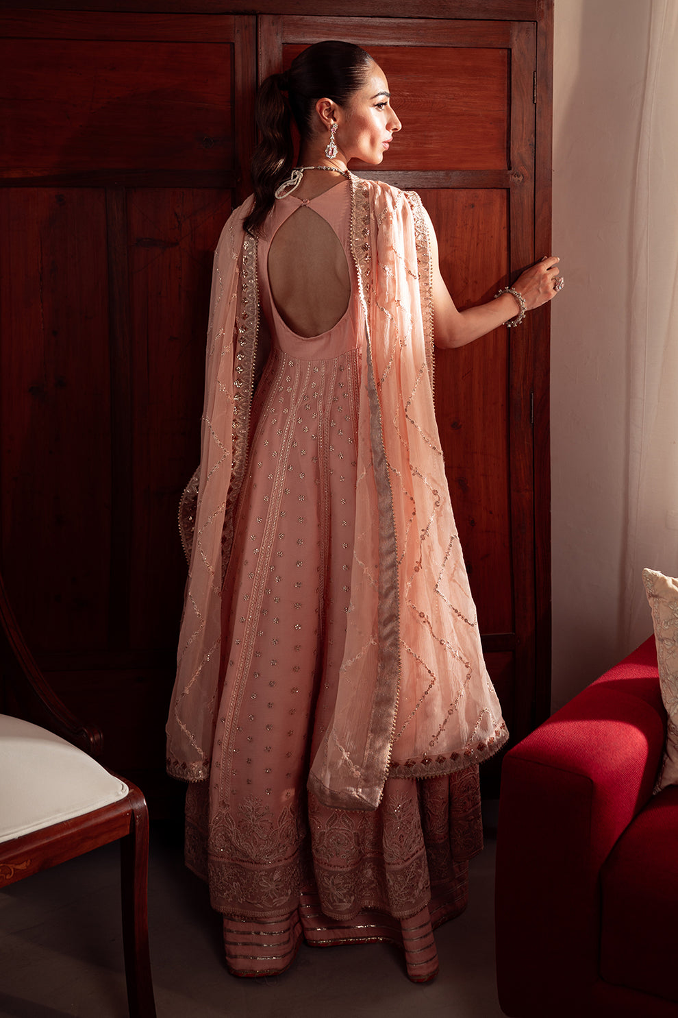 Neeshay | Dastaan Luxury Chiffon | Mehrbano - Pakistani Designer Dress - by Neeshay | Type: Formal - 100% Original at Saira Sultan