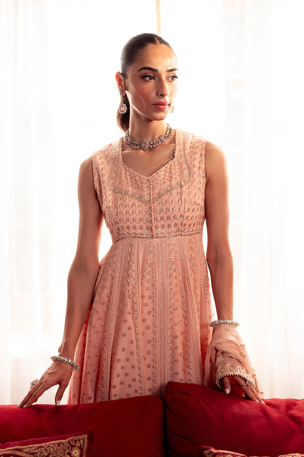 Neeshay | Dastaan Luxury Chiffon | Mehrbano - Pakistani Designer Dress - by Neeshay | Type: Formal - 100% Original at Saira Sultan