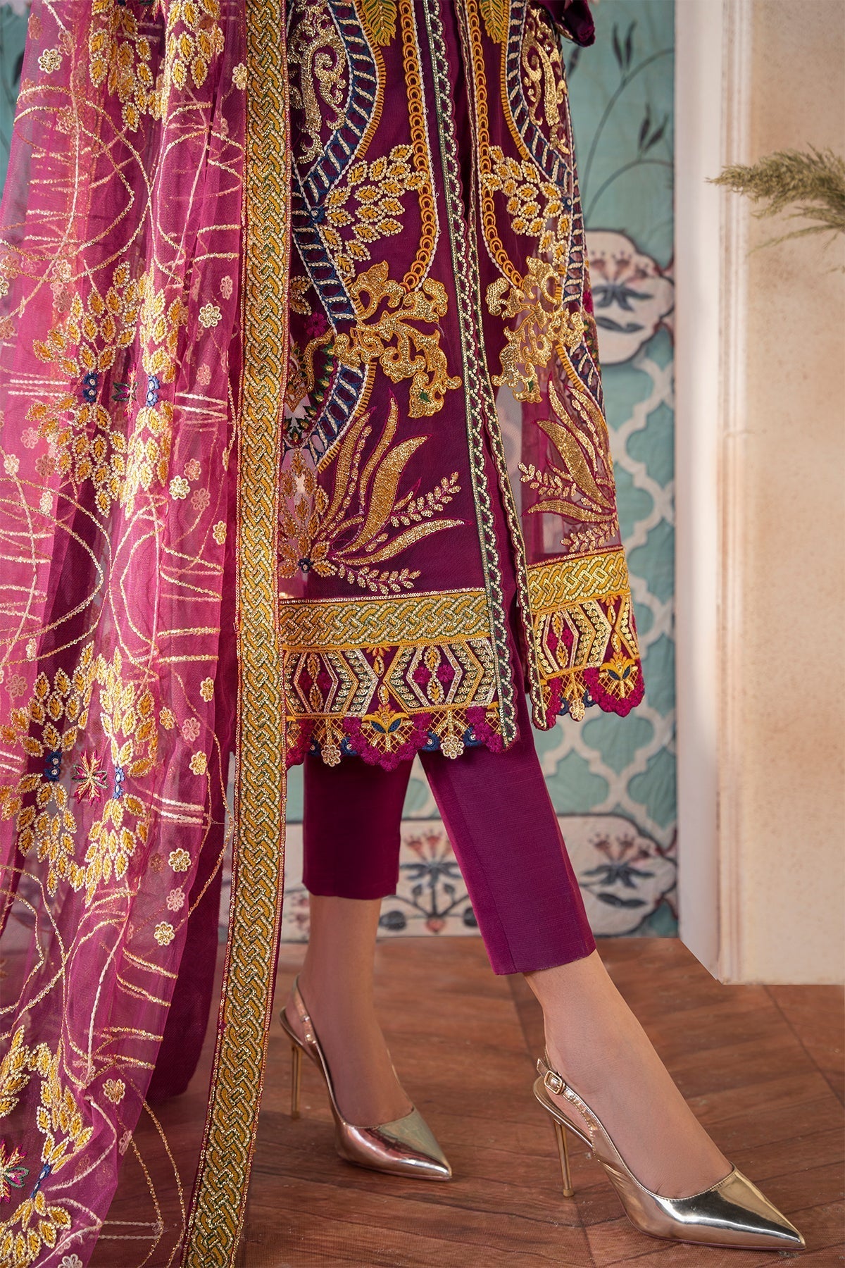 Inara | Aurelia Wedding Collection | Florence - Pakistani Designer Dress - by InaraClothing | Type: Bridal - 100% Original at Saira Sultan