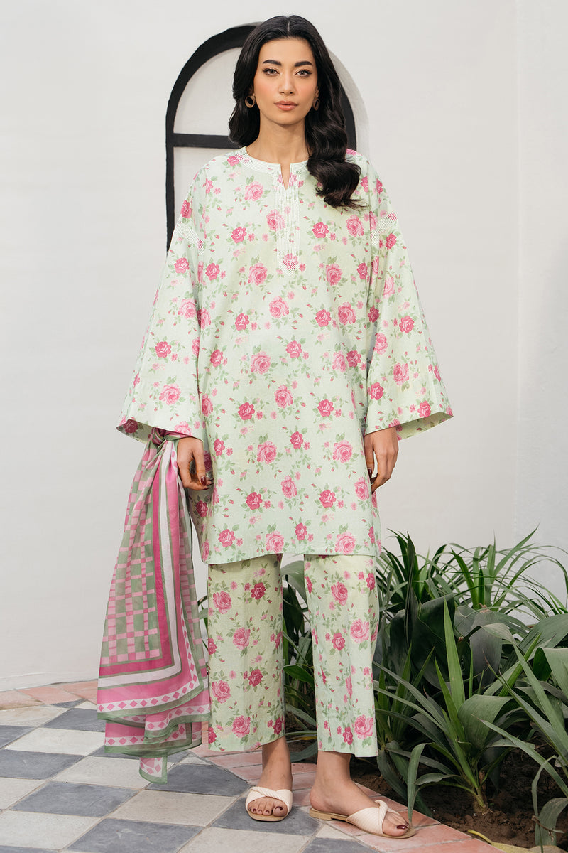 Jazmin | Summer Lawn 25 | USE-9190 XS Mint Green Lawn