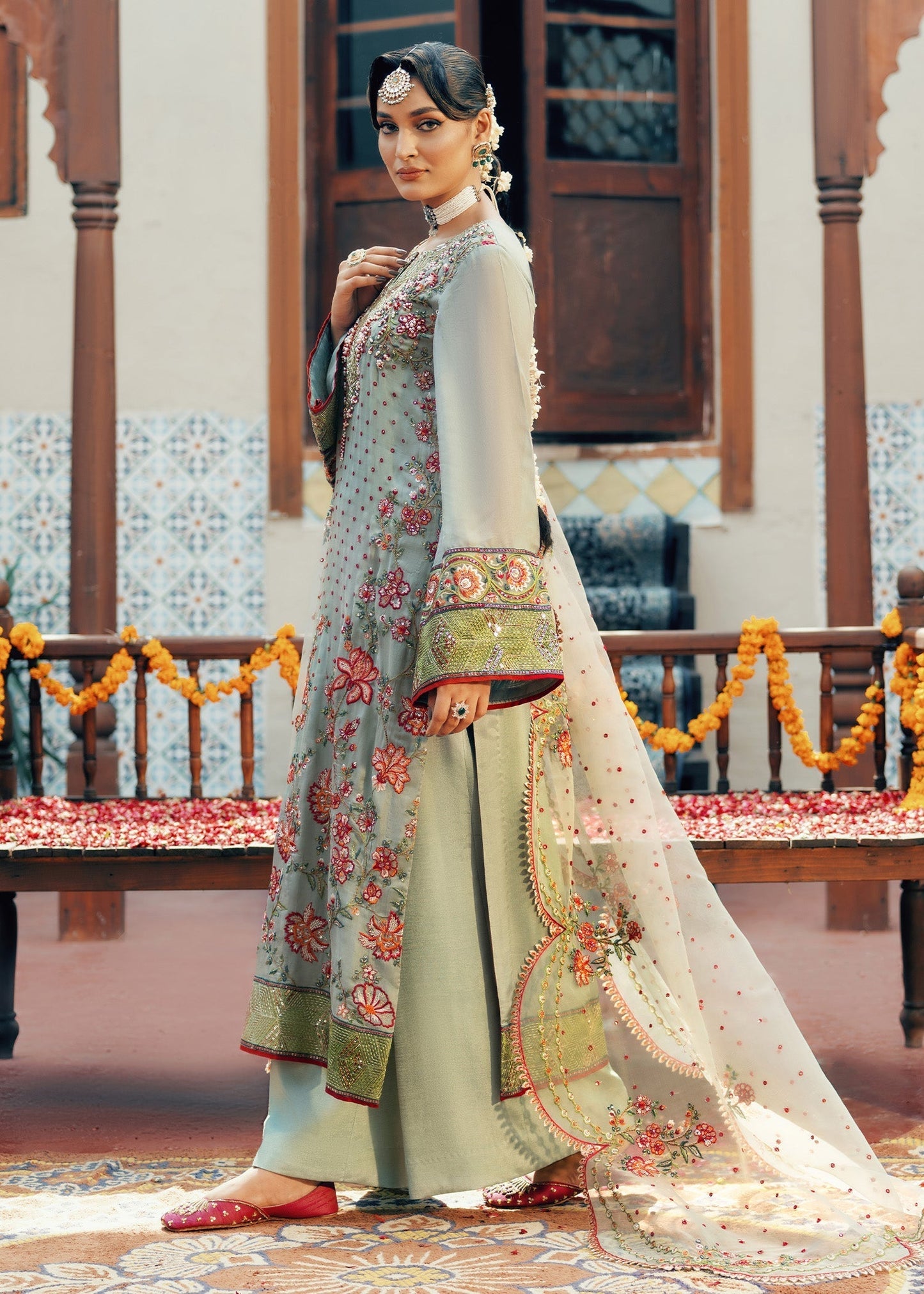 Jamnii | Noor e Nazakat | Mumtaz S Sage Chiffon