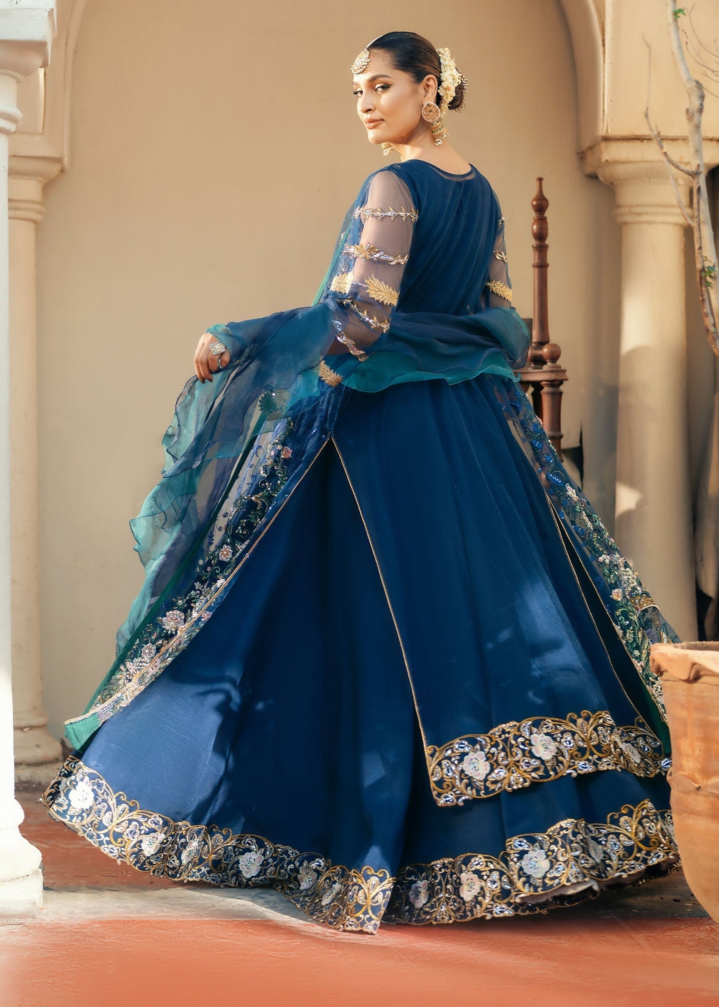 Jamnii | Noor e Nazakat | Shehzadi S Blue Net